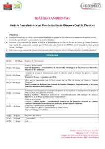 Cambio Climatico - Ministerio del Ambiente