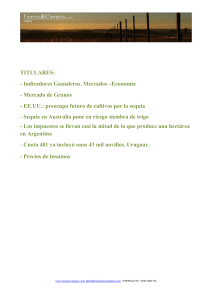 EE.UU.: preocupa futuro de cultivos por la sequ&iacute;a