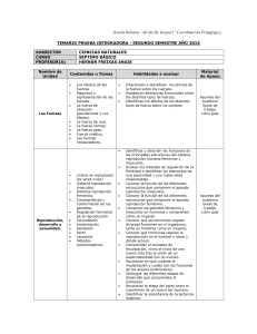 Cs. Naturales - Scuola Italiana "Alcide De Gasperi"