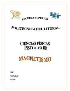 Magnetismo - Blog de ESPOL