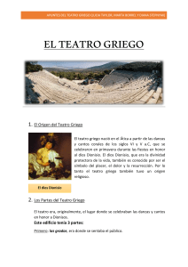 Apuntes del teatro griego (lUCIA TAYLOR, MARTA BORREL Y