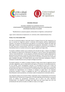 Segundo Congreso - Instituto de Extensi&oacute;n UNVM