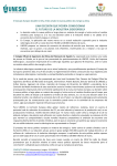 nota de prensa emitida - Colegio Oficial de Ingenieros de Minas del