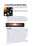 2. Formación del Sistema Solar - CIENCIAS