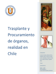 Realidad del trasplante de órganos en Chile