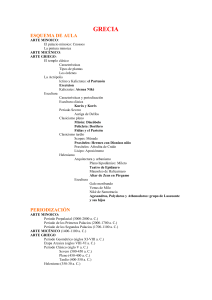 principales obras de arte griego