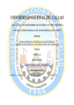 Universidad Nacional Del Callao Facultad De Ingeniería Eléctrica Y