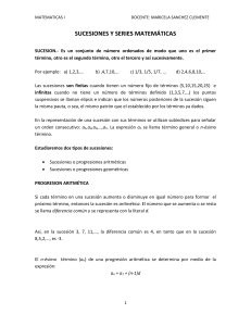 sucesiones y series matemáticas - matematicas11-12