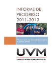 informe de progreso 2011-2012