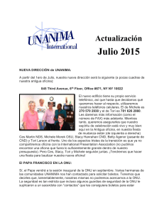 Actualización Julio 2015