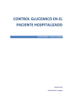control glucemico en el paciente hospitalizado