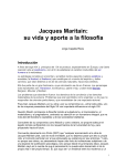 Jacques Maritain: su vida y aporte a la filosofía