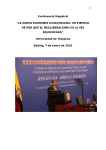 Conferencia Magistral - Presidencia de la República del Ecuador