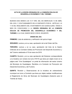 actas de sesi&oacute;n - Regidores en Contacto