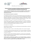 Unidad General de Derechos Humanos Respuesta de Paraguay al