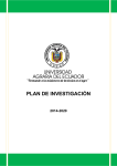 Planes de Investigaciónes 2014-2020