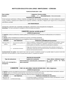 PLAN DE ESTUDIO SOCIALES 7&deg; (22870)