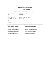 5.1. Antes de la tutoria