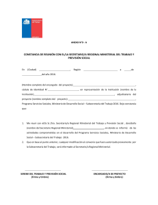 Anexo 9A: Constancia Reunión Seremi del Trabajo