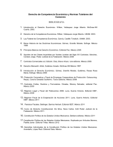 Derecho de Competencia Económica y Normas Tutelares del