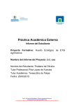 Project Report - Universidad Politécnica de Madrid