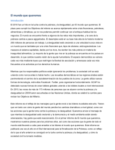 Del 2015 en adelante - Global Call to Action against Poverty
