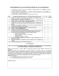 LISTA DE CHEQUEO DE CALIFICACION DE CONTINGENCIAS 3