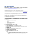 Instrucciones