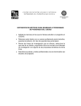 Carta de exposición de motivos - CIESAS. Subdirección de Docencia