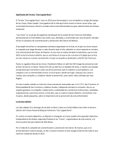 Significado del Torneo “Una Jugada Rosa” El Torneo “Una Jugada