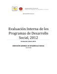 Evaluacion 2012 IZTACALCO - Sistema de Información del