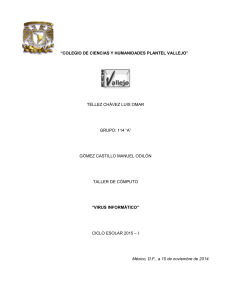 El virus informático es una amenaza para la seguridad y privacidad