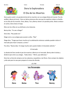Los Personajes Dora Botas Tico Benny