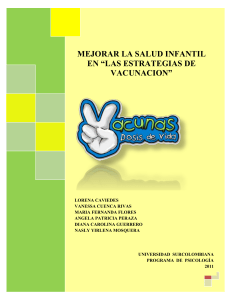 mejorar la salud infantil en *las estrategias de