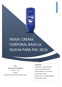 nivea: crema corporal bajo la ducha para piel seca