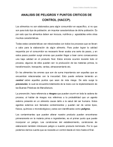 analisis de peligros y puntos criticos de control (haccp).
