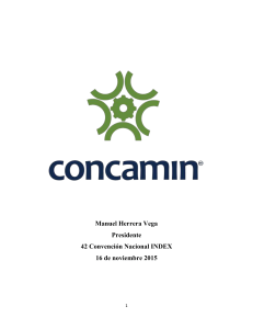 Manuel Herrera Vega Presidente 42 Convención