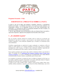 como la pasta. - Pasta for All