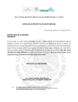 Carta bajo protesta de decir verdad