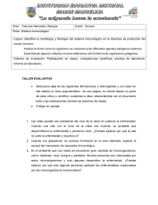 Taller Inmunología 9° (190865) - iedmm