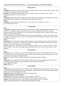 Contenidos m&iacute;nimos de avance 1er Bimestre Lic. Delia Sonia