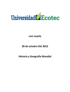 Luis Loyola 28 de octubre Del 2012 Historia y Geografia Mundial