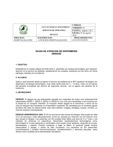 GUIA DE MANEJO ENFERMERIA SERVICIO DE PEDIATRIA