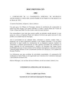documentos cen 1983 - Conferencia Episcopal de Nicaragua