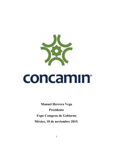 Manuel Herrera Vega Presidente Expo Compras de Gobierno