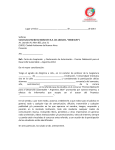 Lugar y Fecha: , ______ de 2014 Señores Construtora Norberto