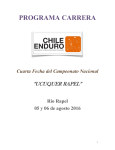 20, 40, 60, 80 km - Asociación Chilena de Enduro Ecuestre