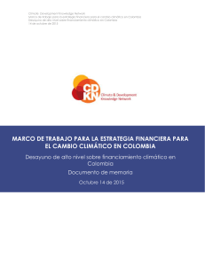 marco de trabajo para la estrategia financiera