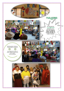 Carnaval 2017 en LA LOMA - Bienvenidos al Centro Asistencial LA