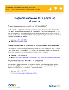 Siguientes pasos para una mejor nutrici&oacute;n Parte 1: Estirar su